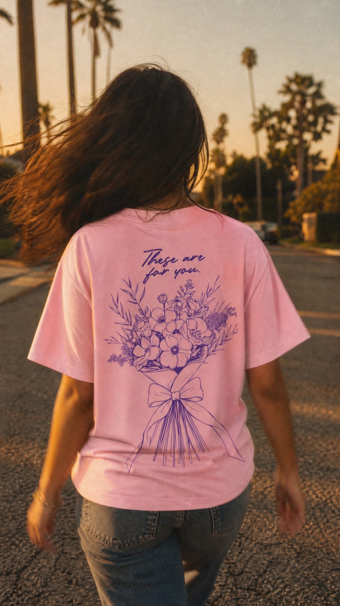 "These are for you" Heavyweight Oversized Tee