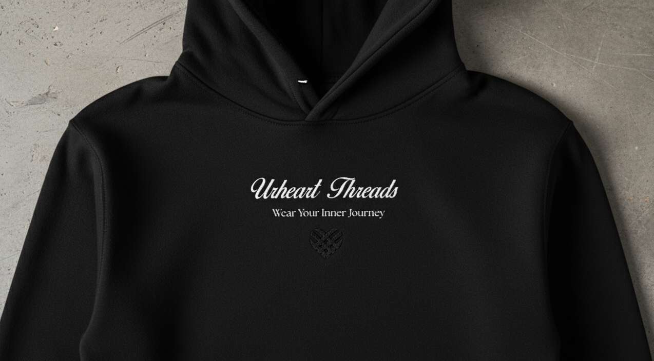 The Hand of God, Embroidered Heavy Weight Cotton Hoodie