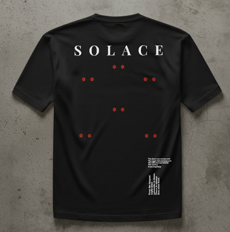 The Convergence, Split Seam Embroidered Tee