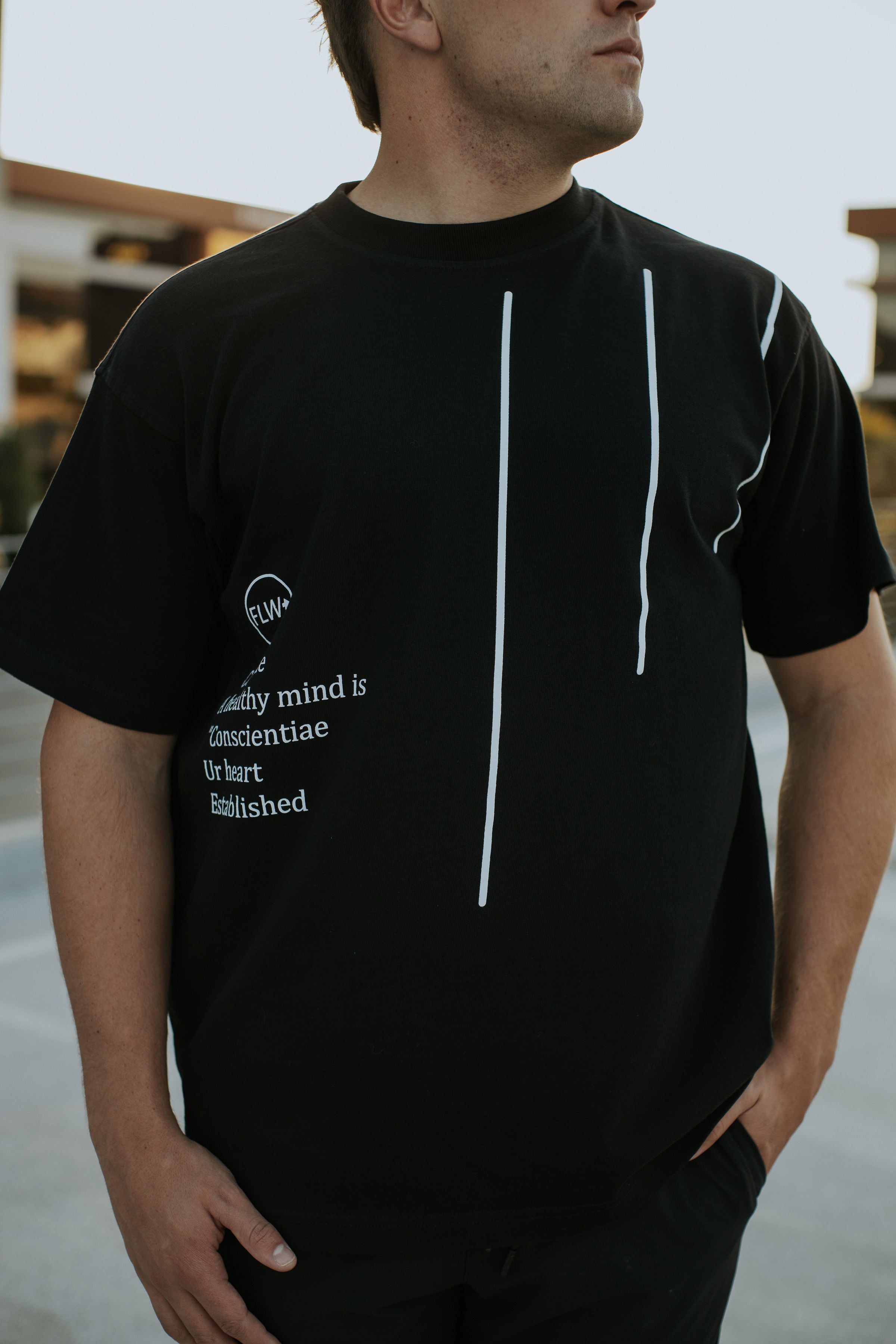 The Flow- Heavyweight Cotton Tee