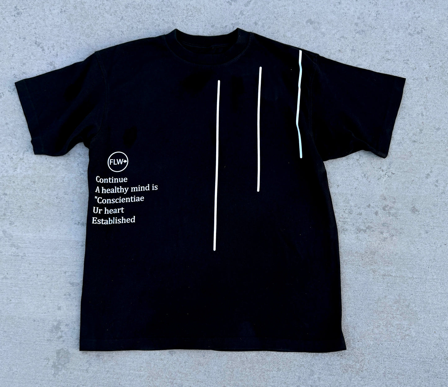 The Flow- Heavyweight Cotton Tee