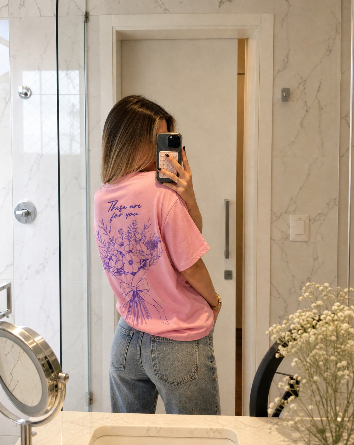 "These are for you" Heavyweight Oversized Tee