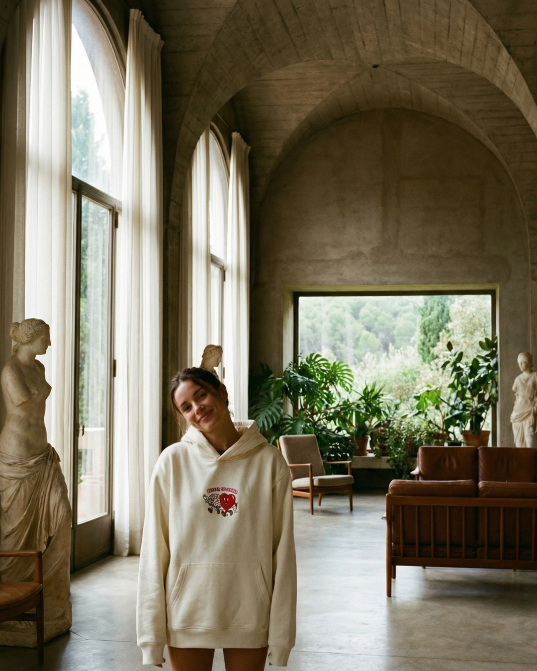 "Heart and Mind" Heavyweight pullover hoodie