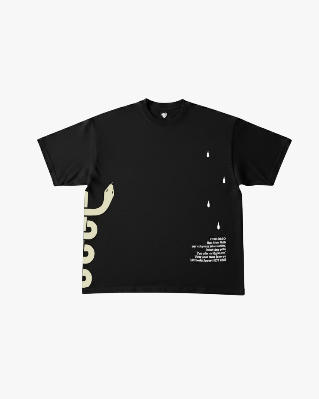 The Healing Serpent-Heavyweight Cotton Tee