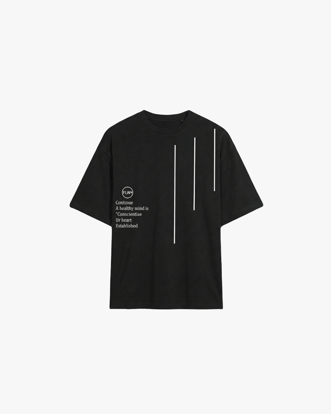 The Flow- Heavyweight Cotton Tee