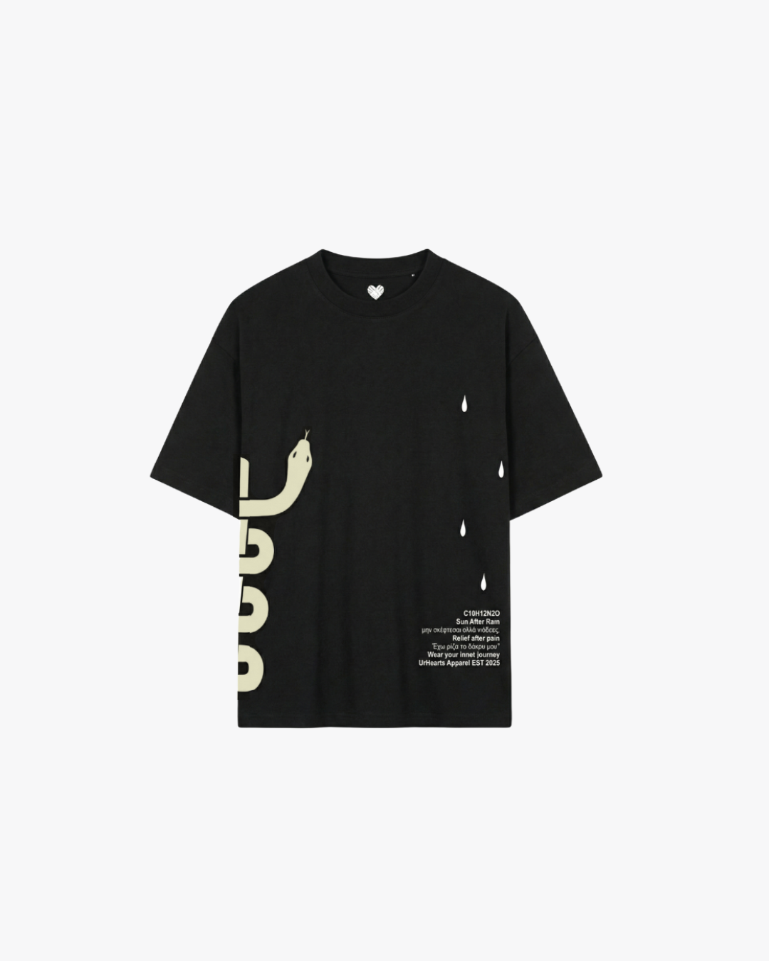 The Healing Serpent-Heavyweight Cotton Tee