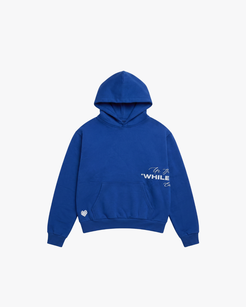 The "While I'm Here" Heavyweight pullover hoodie (Limited Quantity)